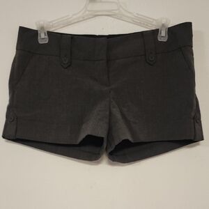 BE COOL Dark Gray Tailored Shorts